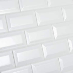 Daltile Restore 3x6 Beveled White