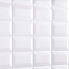 Daltile Restore 3x6 Beveled White