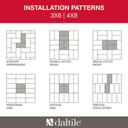 Daltile Restore 3x6 Beveled White