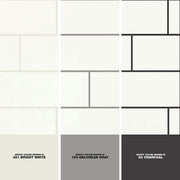 Restore Bright White 4 in. x 12 in. Glazed Ceramic Subway Wall Tile (10.64 sq. ft. /case)