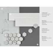 Restore Bright White 4 in. x 12 in. Glazed Ceramic Subway Wall Tile (10.64 sq. ft. /case)