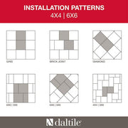 Restore Bright White 4-1/4 in. x 4-1/4 in. Ceramic Wall Tile (0.125 sq. ft./ Each)