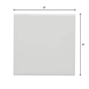 Restore Bright White 6 in. x 6 in. Ceramic Wall Tile (12.50 sq. ft./case)