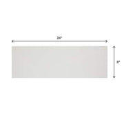 Restore Bright White 8 in. x 24 in. Ceramic Wall Tile (13.3 sq. ft. / Case)