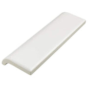 Restore Bright White 2 in. x 6 in. Glazed Ceramic Mudd Bullnose Trim Tile (0.1 sq. ft./each)