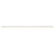 Restore Bright White 1/2 in. x 12 in. Glazed Ceramic Jolly Trim Tile (0.04 sq. ft./each)