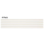 Restore Bright White 1/2 in. x 12 in. Glazed Ceramic Jolly Trim Tile (0.04 sq. ft./each)