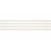 Restore Bright White 1/2 in. x 12 in. Glazed Ceramic Jolly Trim Tile (0.04 sq. ft./each)