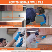 Restore Bright White 1/2 in. x 12 in. Glazed Ceramic Jolly Trim Tile (0.04 sq. ft./each)