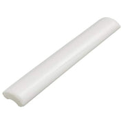 Restore Bright White 1 in. x 6 in. Glazed Ceramic Quarter Round Trim Tile (1.8 sq. ft./each)
