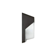 150W Equivalent Integrated LED Bronze Outdoor Vertical Wall Pack Over Door Light, 3000 Lumens