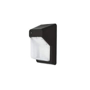 150W Equivalent Integrated LED Bronze Outdoor Vertical Wall Pack Over Door Light, 3000 Lumens