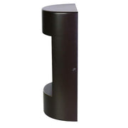 25-Watt Equivalent Integrated LED Bronze Dusk to Dawn Photocell Sensor Security Down Light Outdoor Wall Pack Light 5000K
