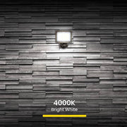 1000/2000/3000 Lumen Select Integrated LED Bronze Dusk to Dawn  Commercial Ground/Wall Flood Light, 4000K