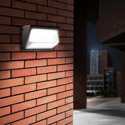 4000/6000/8000 Lumen Select Integrated LED Selectable 5CCT Bronze Dusk to Commercial Wall Pack Light