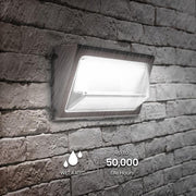 4000/6000/8000 Lumen Select Integrated LED Selectable 5CCT Bronze Dusk to Commercial Wall Pack Light