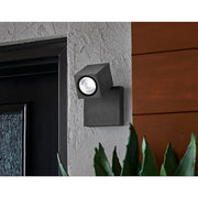 Kearney 4.375 in. 1-Light Bronze LED Outdoor Wall Mount Lantern