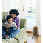 Designer Series 1500W 16 in. Beige Electric Tower Ceramic Space Heater with Timer, Thermostat, and Remote Control