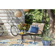 15 in. Ashton Large Brushed Denim Blue High-Density Resin Planter (15 in. D x 11.7 in. H)
