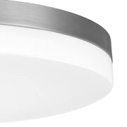 Flexinstall LED 12 in. Brushed Nickel Edge to Edge Recessed Ceiling Light for Home with 5CCT + DuoBright Dimming