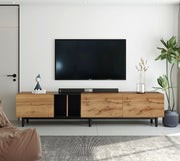 Modern Natural Wood color TV Stand