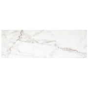 LuxeCraft Calacatta Gold Marble 8 in. x 24 in. Glazed Ceramic Wall Tile (1.33 sq. ft./Each)