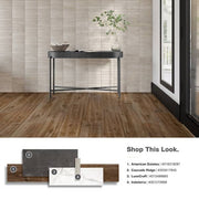 LuxeCraft Calacatta Gold Marble 8 in. x 24 in. Glazed Ceramic Wall Tile (13.3 sq. ft./Case)
