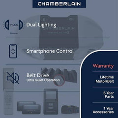 Chamberlain Smart Quiet Belt Drive