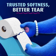 Ultra-Soft Smooth Tear Toilet Paper Rolls (18 Mega Plus Rolls)