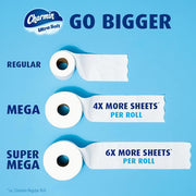 Ultra-Soft Smooth Tear Toilet Paper Rolls (18 Mega Plus Rolls)