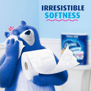 Ultra-Soft Smooth Tear Toilet Paper Rolls (18 Mega Plus Rolls)