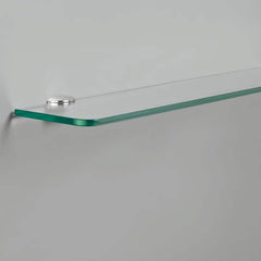 FLIC Chrome Metal Shelf Bracket for 1/4 - 5/16 in. H Shelves