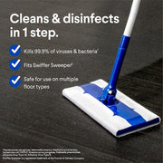 Scentiva Lavender and Jasmine Scent Bleach Free Disinfecting Wet Mop Pad Refills (24-Count)