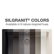 DIAMOND Coal Black Granite Composite 32.06 in. 50/50 Double Bowl Undermount Kitchen Sink