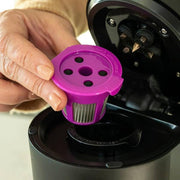 Universal Cafe Cup Reusable Coffee Filter Pod 2Pk Compatible with Single Stream or Supreme Multi-Stream Keurig Brewers