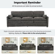Cozy Upholstered Oversized 3-Seater Cloud Sofa