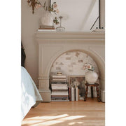 Xpress Mosaix Peel 'N Stick Daphne White Polished 14 in. x 12 in. Marble Brick Joint Mosaic Tile (0.97 sq. ft./Each)