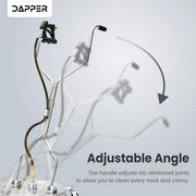 24 in. 4350 PSI Pressure Washer Surface Cleaner with 2 Hose Adapters