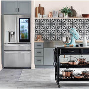 Montagna Dapple Gray 6 in. x 24 in. Porcelain Floor and Wall Tile (14.53 sq. ft./case)