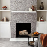Montagna Dapple Gray 6 in. x 24 in. Porcelain Floor and Wall Tile (14.53 sq. ft./case)