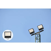 Contractor Select ESXF5 1000-Watt Equivalence Switchable Lumens and CCT Bronze Outdoor Integrated LED Flood Light