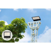 Contractor Select ESXF5 1000-Watt Equivalence Switchable Lumens and CCT Bronze Outdoor Integrated LED Flood Light