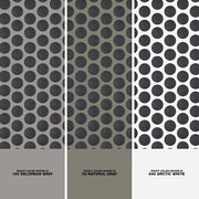 Shadow Mountain Gray 11.375 in. x 12.25 in. Penny Round Matte Porcelain Wall and Floor Mosaic Tile (0.967 sq. ft./Each)