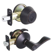 Defiant Naples Aged Bronze Deadbolt