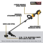 DEWALT FLEXVOLT 60V MAX Trimmer Kit