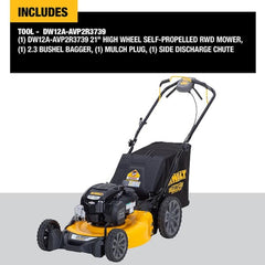 DEWALT 21 in. Gas Rear Drive Mower