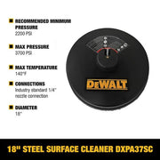 DEWALT 18" Surface Cleaner