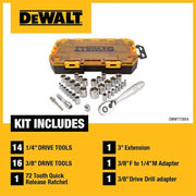 DEWALT 34-Piece Drive Socket Set