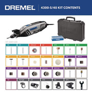 Dremel 4300 Variable Speed Rotary Tool Kit