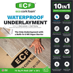 Eco Cork Foam Waterproof Underlayment